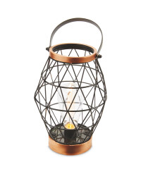 Garden Bright Solar Prism Lantern
