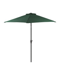 Gardenline Green Aluminium Parasol