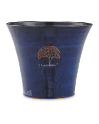 Gardenline Blue Stamford Planter