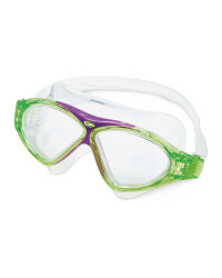 Crane Junior Water Goggles - Purple/Green