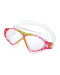 Crane Junior Water Goggles - Pink/Lime