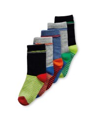 Kids' Stripe Socks 5 Pack