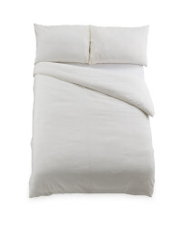 Kirkton House King Duvet Set - Cream