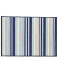 Kirkton House Navy Stripy Mat