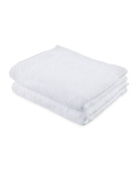 Kirkton House Hand Towel 2 Pack - White