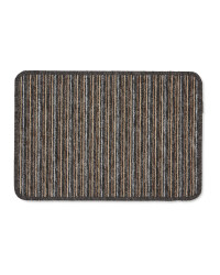 Kirkton House Striped Mat Grey