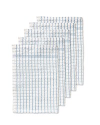 Crofton Terry Tea Towels 5 Pack - Blue