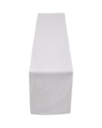 Kirkton House White Table Runner