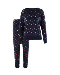 Ladies' Cosy Sausage Dog Pyjamas