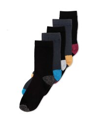 Avenue Ladies' Glitter Socks 5Pack