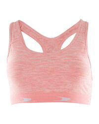 Ladies Pink Fitness Sports Bra