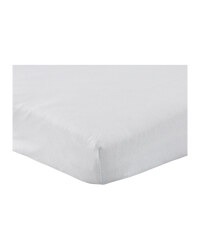 Lily & Dan Bedside Crib Sheet 2 Pack - Grey