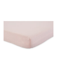 Pink Cot Bed Fitted Sheet