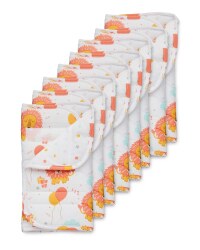 Lion Cot Bumper Bar Set 8 Pack