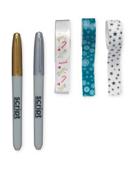 Tape and Metallic Marker Pack