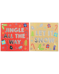 Mini Message Christmas Cards 30 Pack