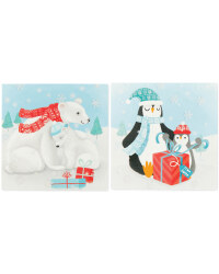 Mini Bear & Penguin Cards 30 Pack