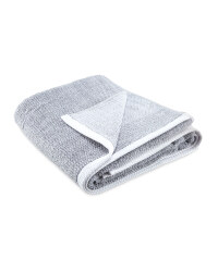Kirkton House Marl Bath Sheet - Grey