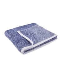 Kirkton House Marl Bath Towel - Navy