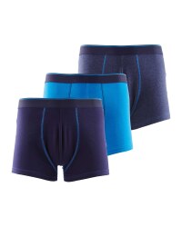 Avenue Men's Hipsters 3 Pack - Navy