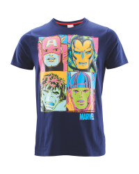 Men's Navy Marvel T-Shirt