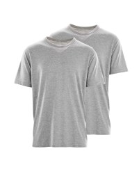 Avenue Crew Neck T-shirt 2-Pack - Grey