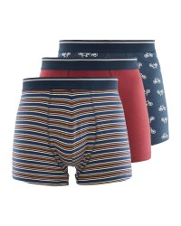 Mens Red Jersey Hipsters 3 Pack