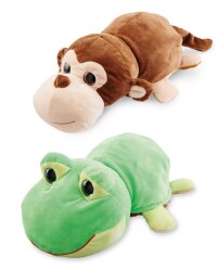 Monkey/Frog Turnaround Plush