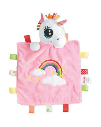 Nuby Unicorn Head Cuddle Comforter