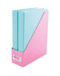 Script Patterned Filing Assortment