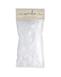 We Do White Faux Petal Confetti