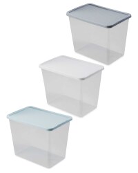 Rattan Effect 80L Storage Box
