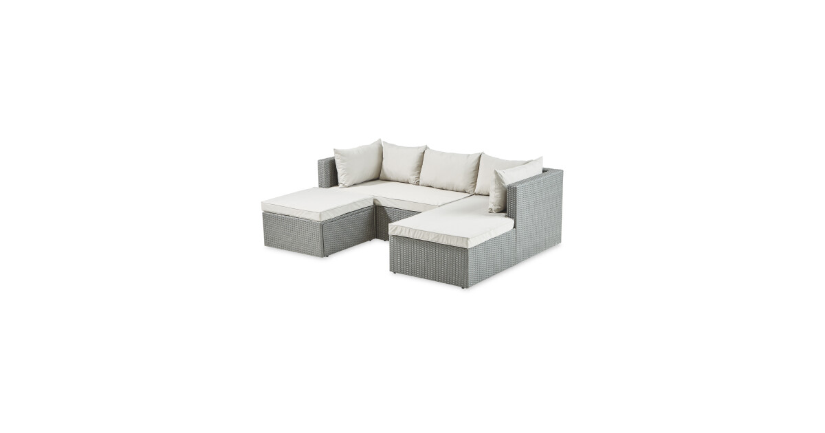 Rattan Effect Corner Sofa Set Deal at Aldi, Offer Calendar