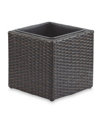Gardenline Cubed Planter - Black