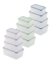 Rectangle Clip Lid Containers
