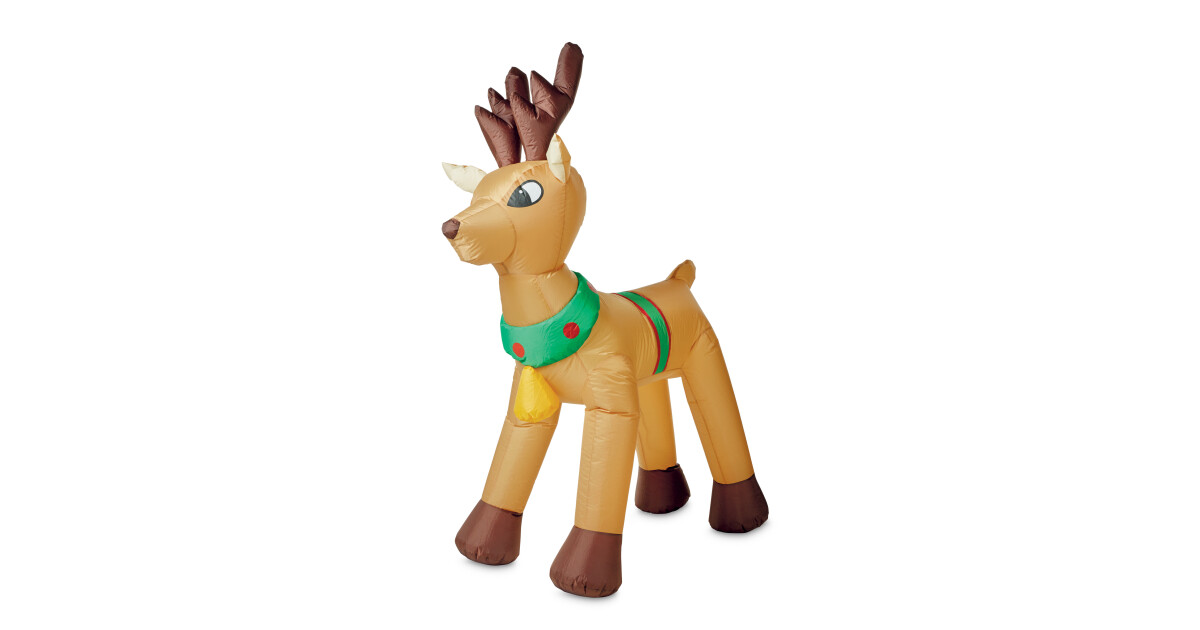 Reindeer 6ft Inflatable Deal at Aldi, Offer Calendar week