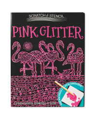 Scratch & Stencil Glitter