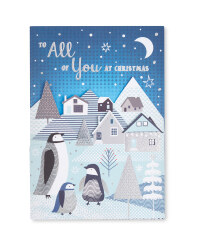 All of You Penguin Card