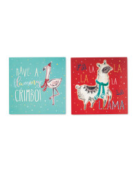 Square Fun 20 Pack Christmas Cards