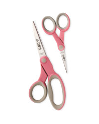 So Crafty 2 Pack Scissors - Millenial Pink