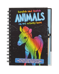 Scratch & Sketch Animals