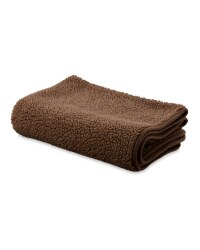 Sherpa Fleece Brown Pet Blanket