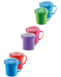 Sistema 2 Pack Soup Mugs
