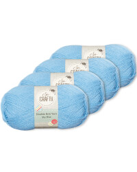 So Crafty Sky Blue Double Knit Yarn