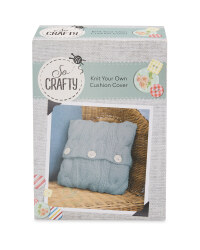 So Crafty Knitted Cushion Cover Kit