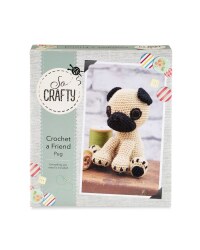 So Crafty Pug Crochet Kit