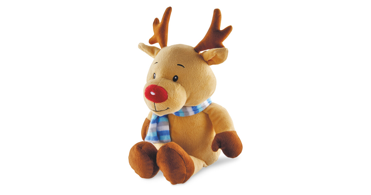 Soft Reindeer Christmas Toy Deal at Aldi, Offer Calendar