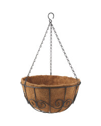 Gardenline Swirl Hanging Basket