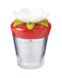 Crofton Flower Tea Infuser - Red