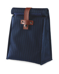 Foldover Blue Lunch Box